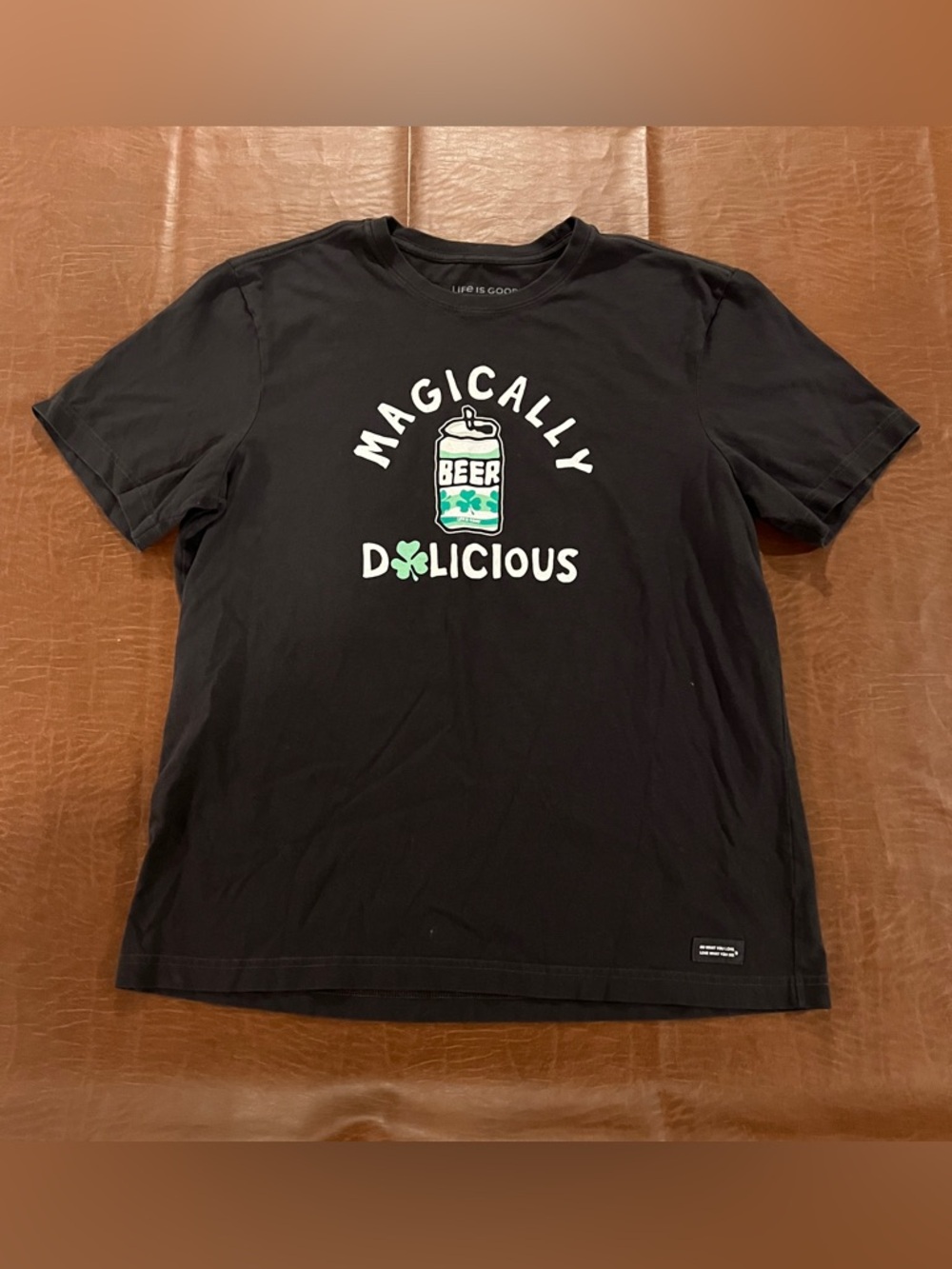 Life is Good Magically Delicious Beer Shirt - Size Large